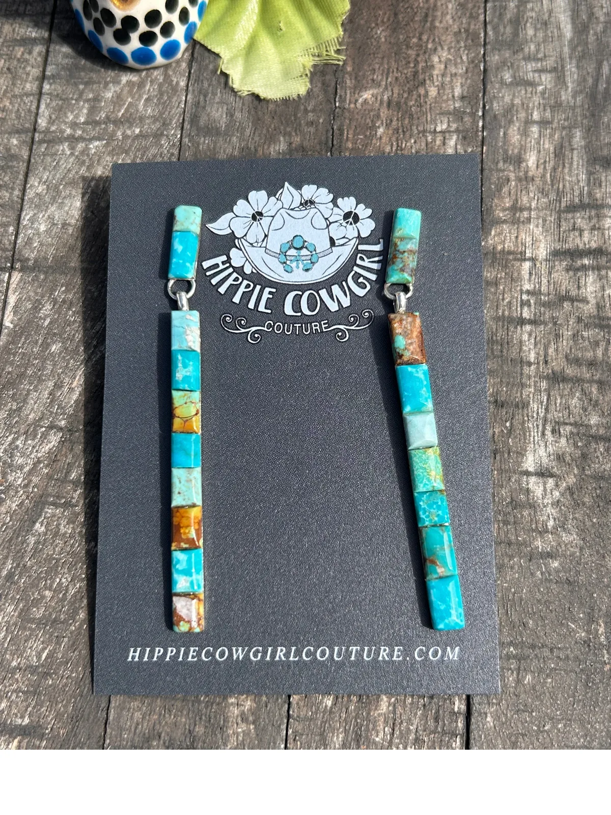 Kingman Cobblestone Dangle Earrings