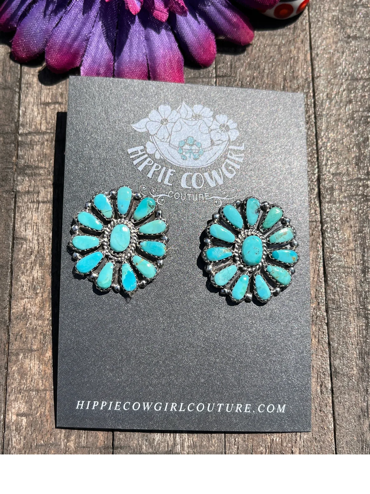 Kingman Cluster Earrings