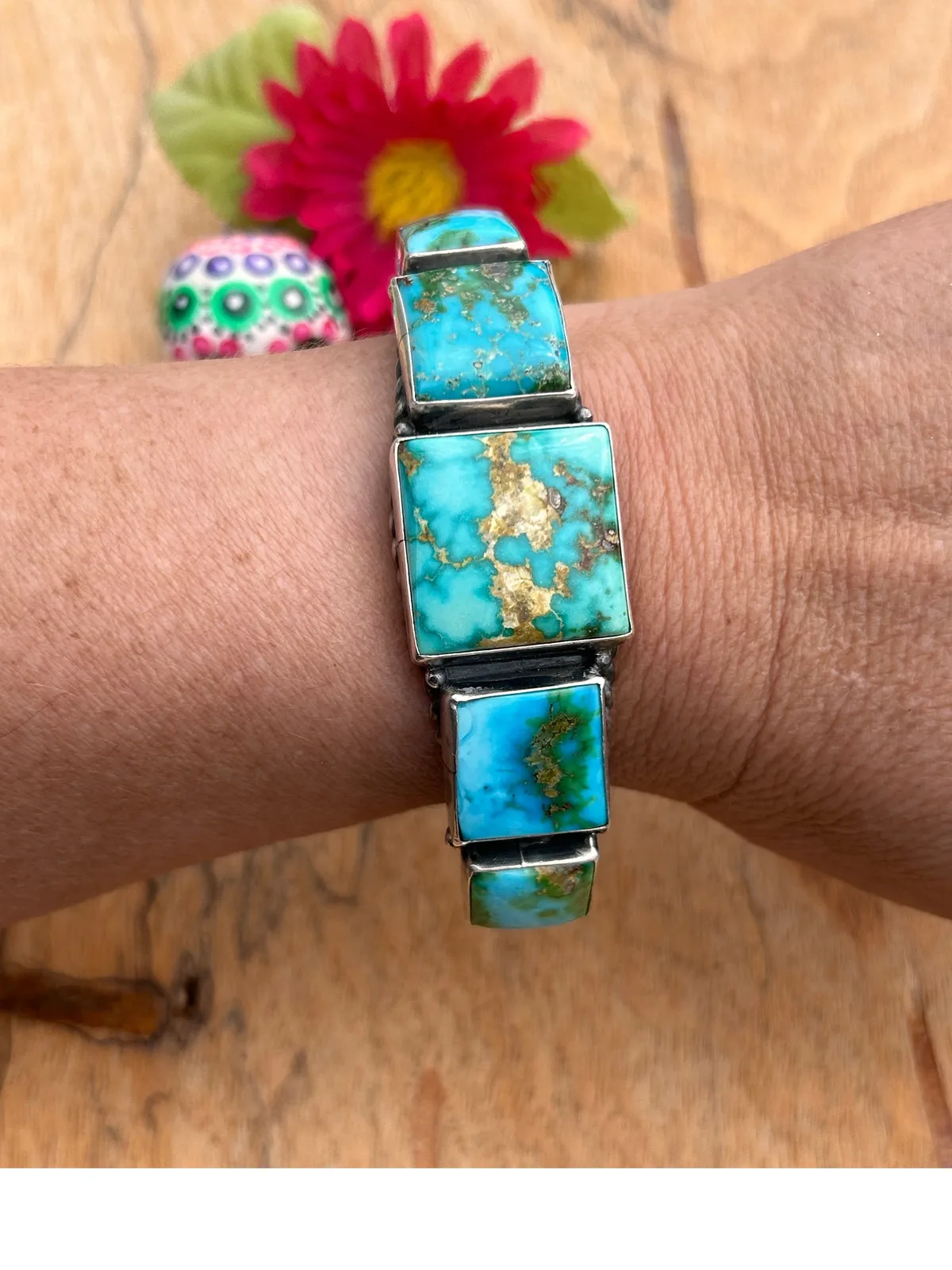 5 Stone Sonoran Cuff