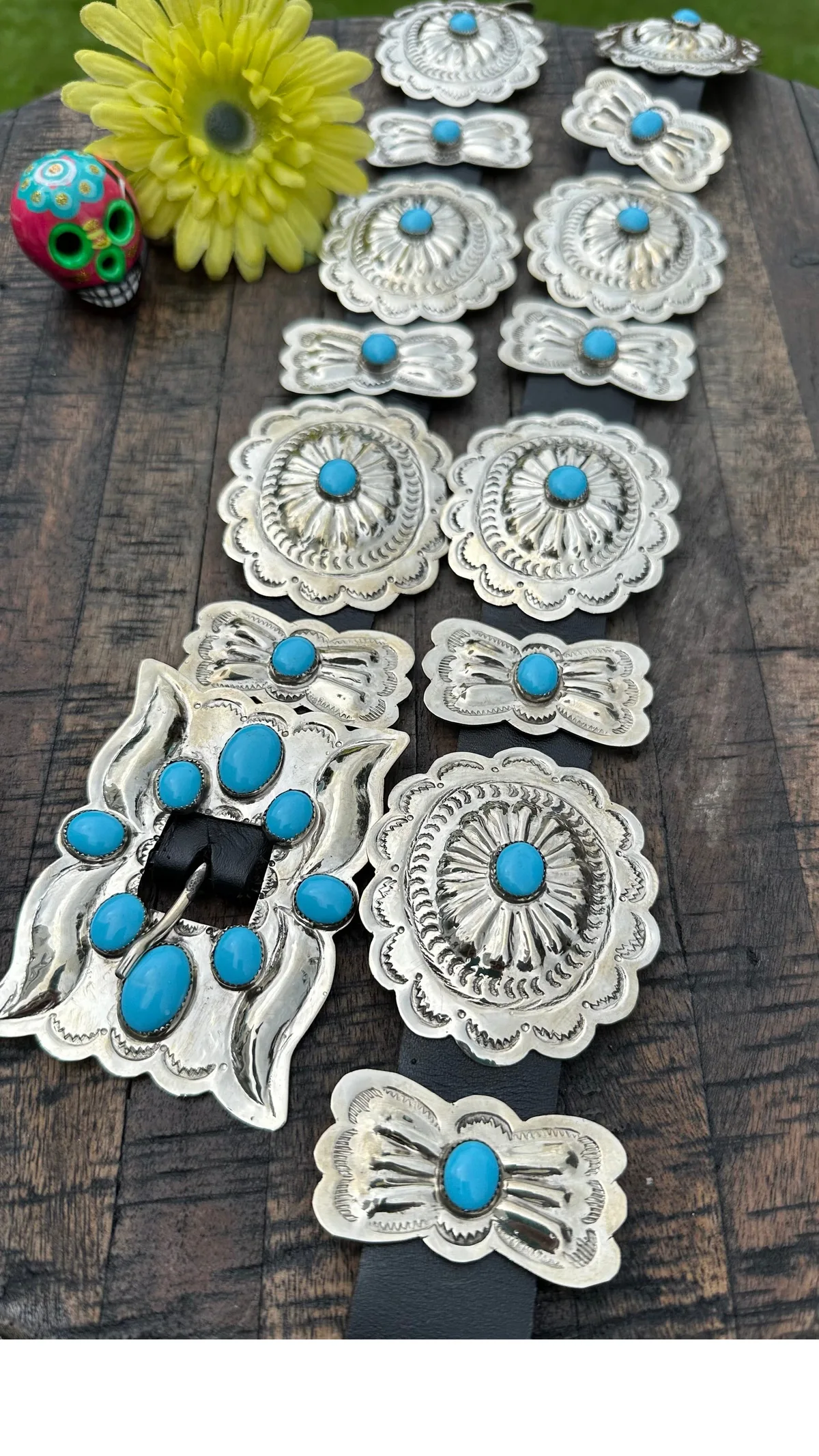 Sleeping Beauty Concho Belt