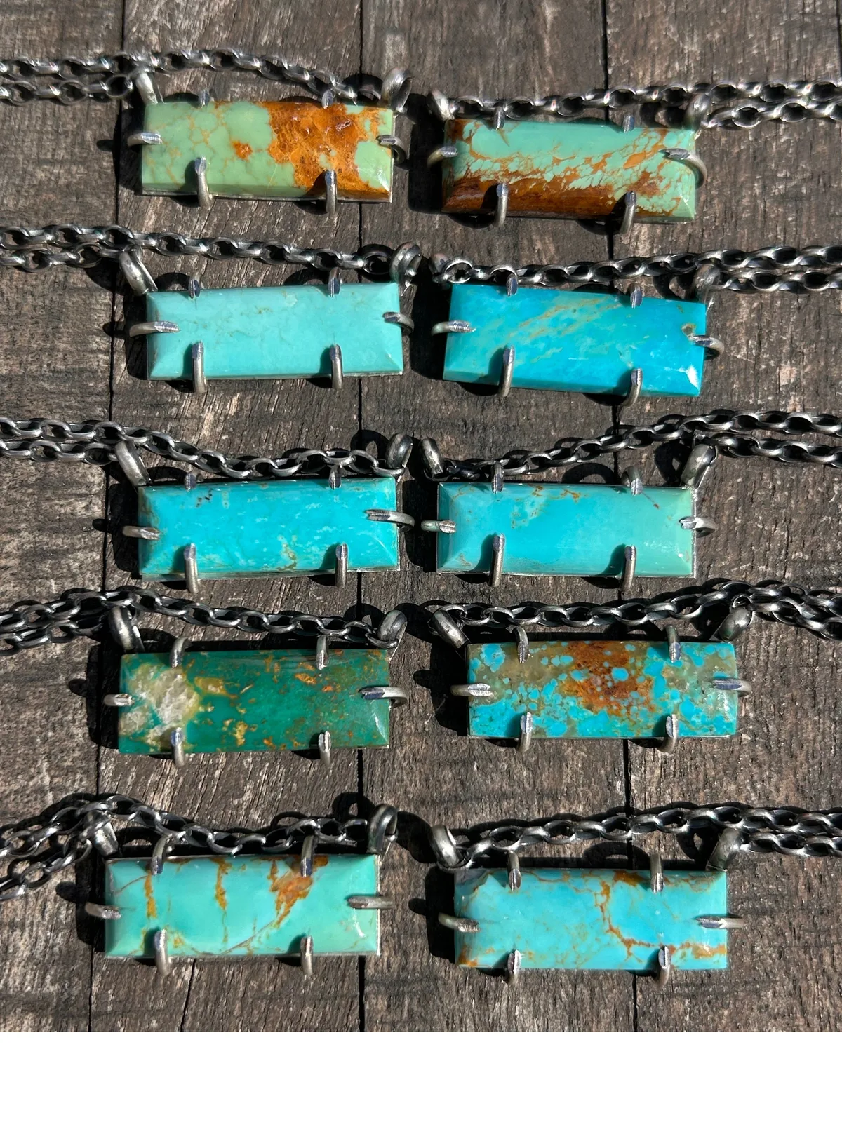 Waterproof Kingman Bar Necklace #11-20