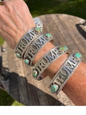 Turquoise Trump Cuff