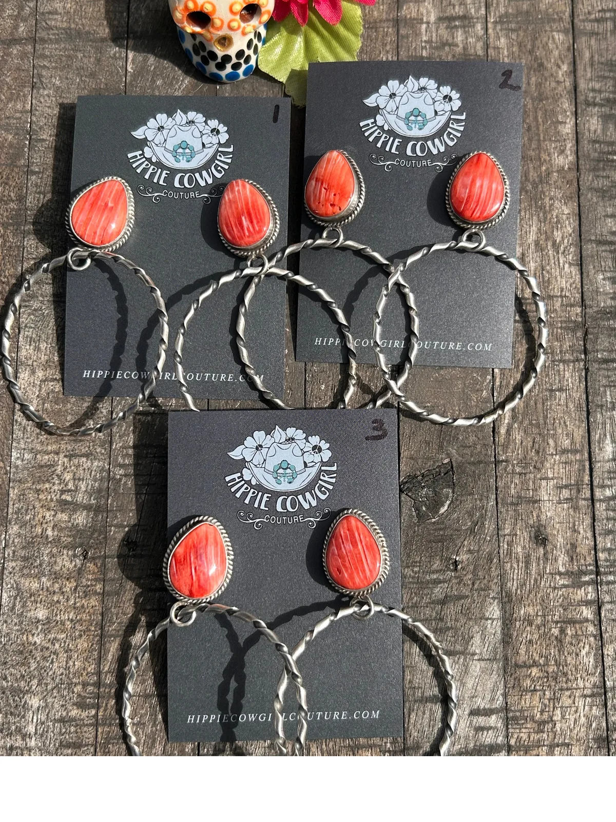 Red Spiny Hoops 1-3