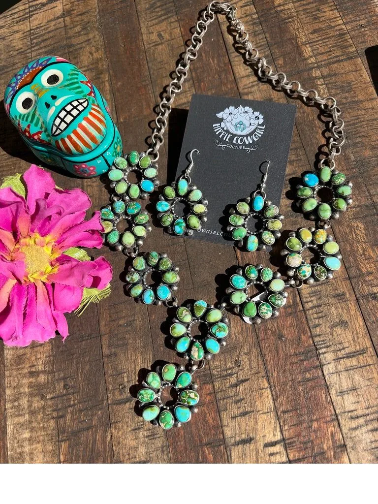 Sonoran Gold Circles Necklace Set