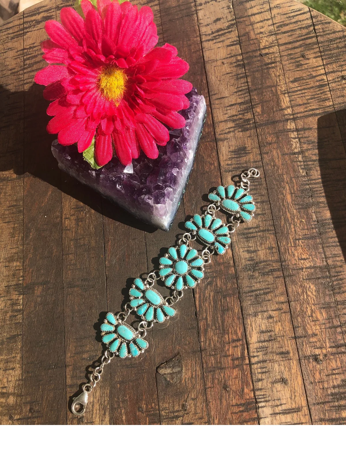 Kingman Cluster Bracelet #7
