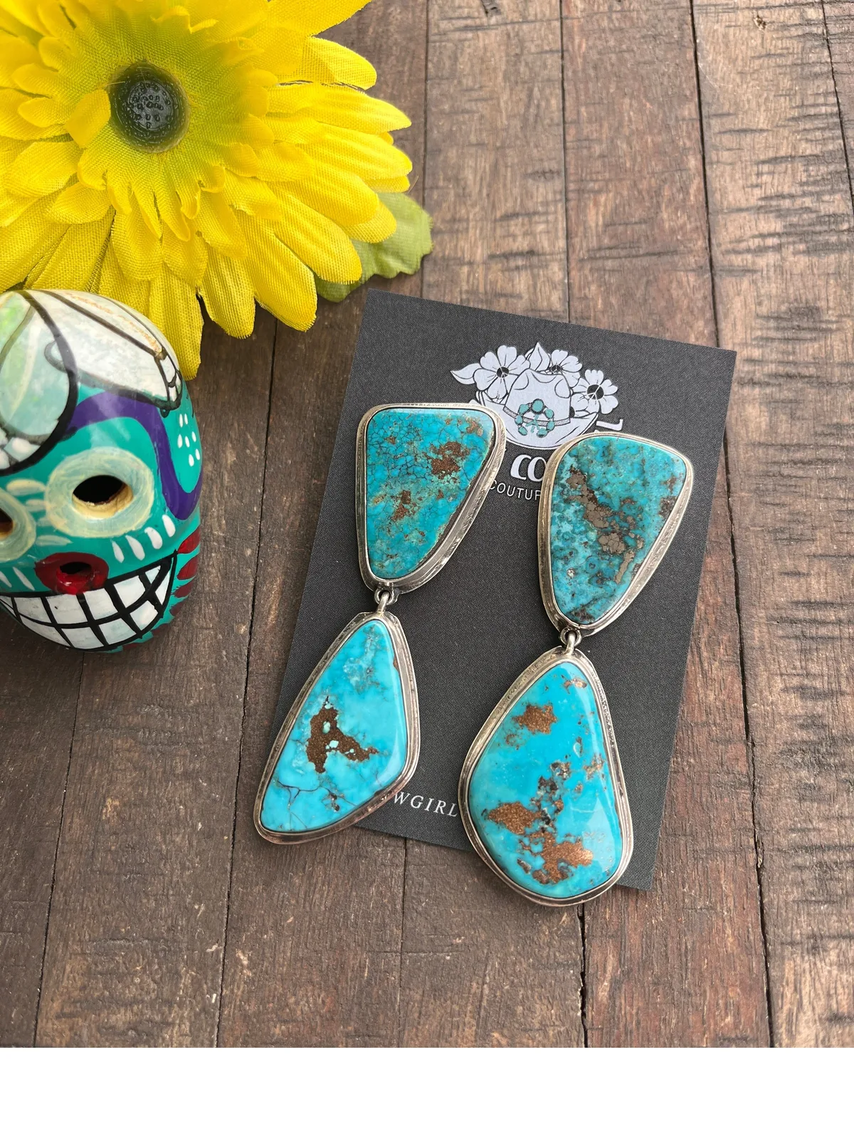Clip On 2 Stone Morenci Earrings