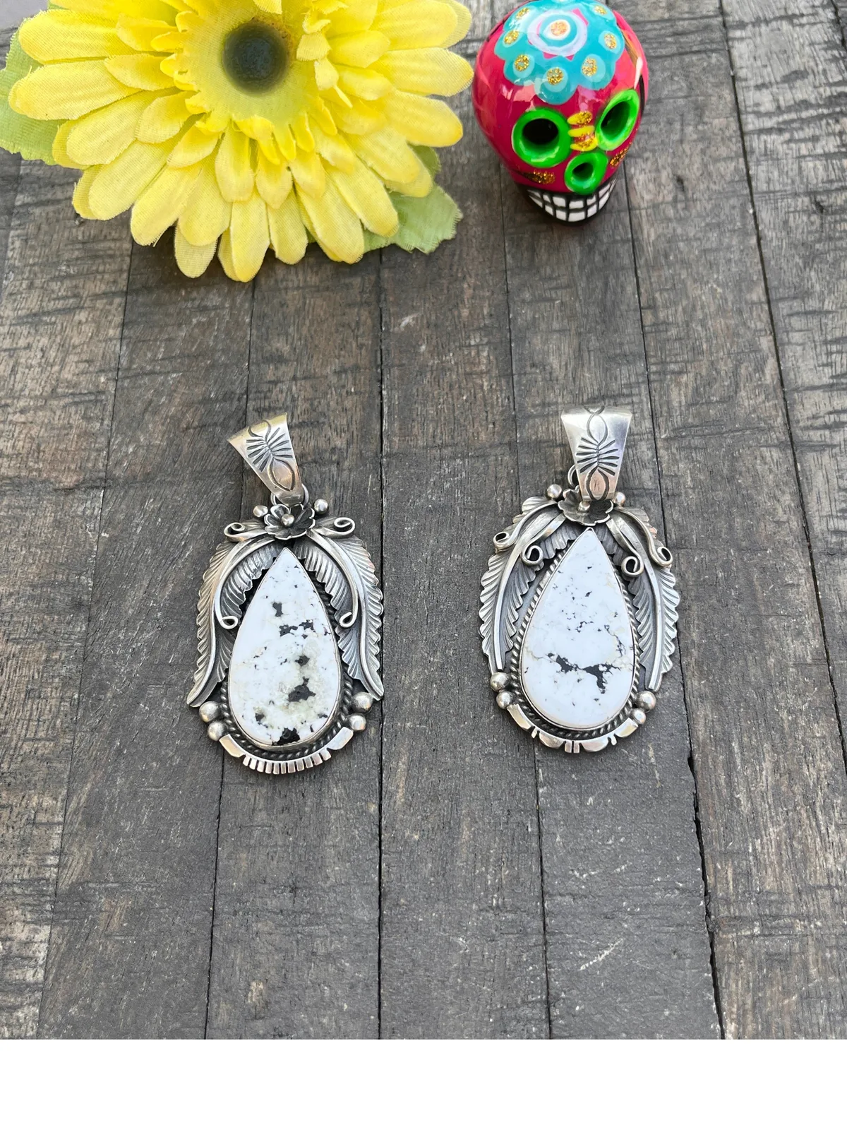 White Buffalo Pendant #1-2