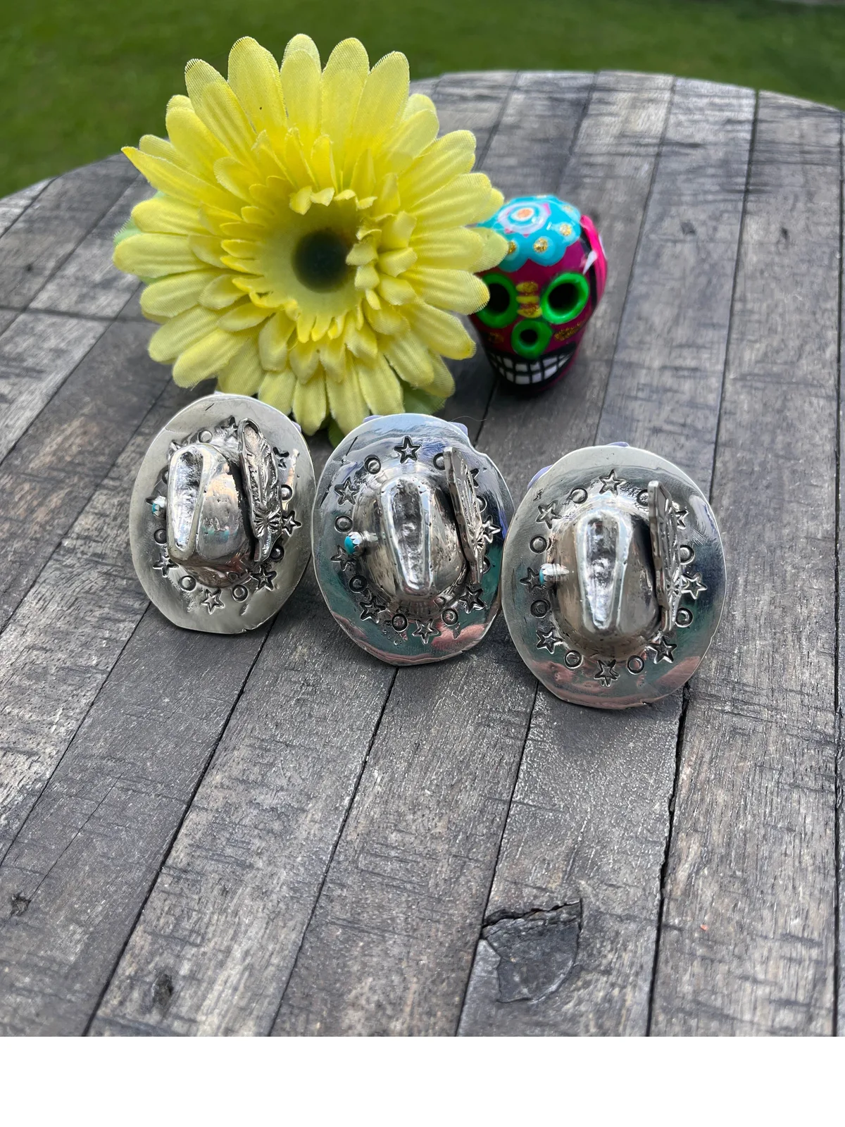 Adjustable Kingman Cowboy Hat Ring