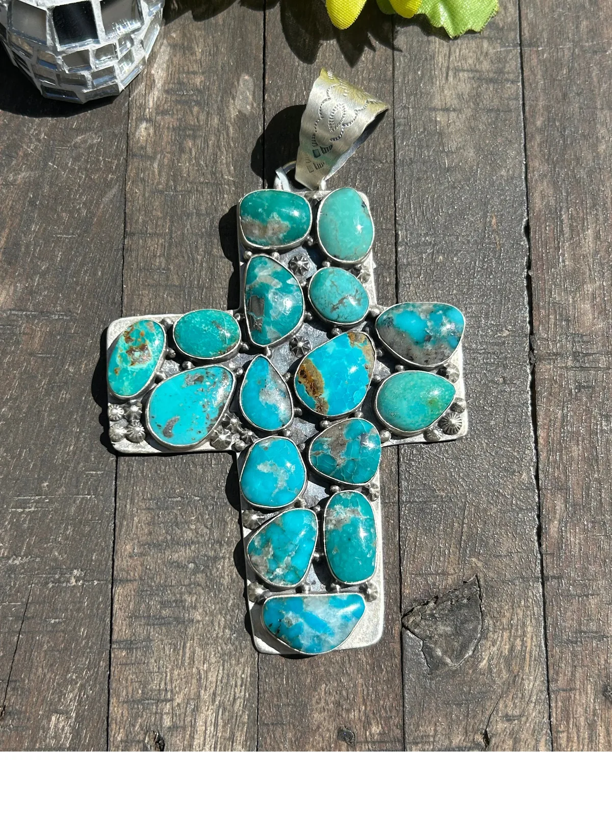 Kingman Cross Pendant