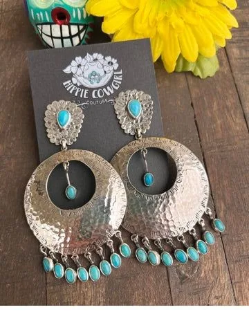 Sterling and Turquoise Earrings