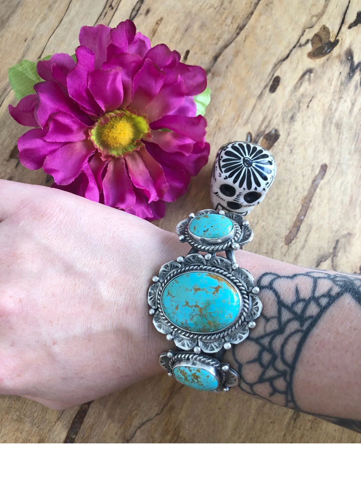3 Stone Kingman Cuff