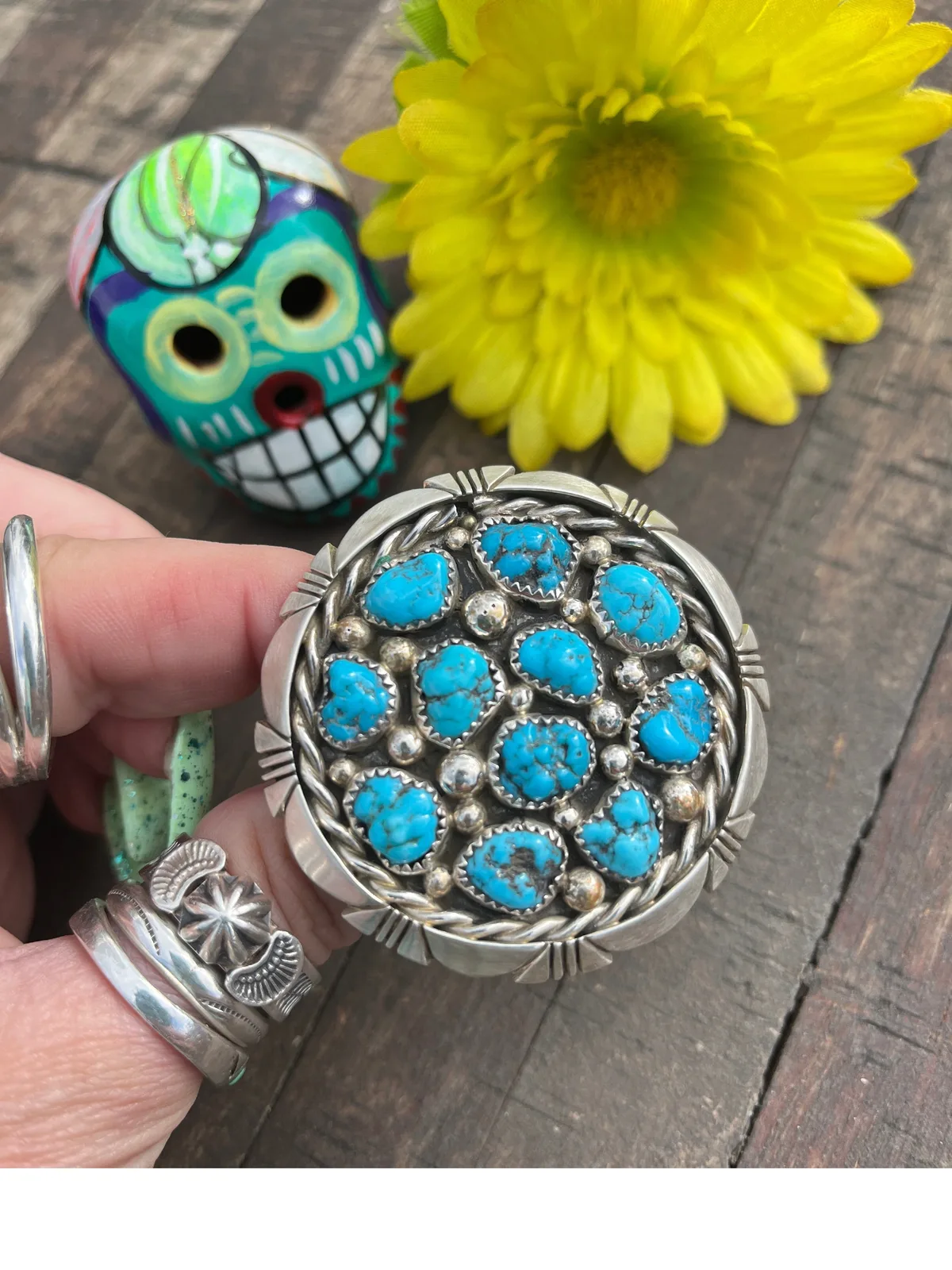 Sleeping Beauty Ring Sz 11