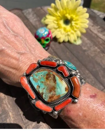 Royston and Coral Cuff