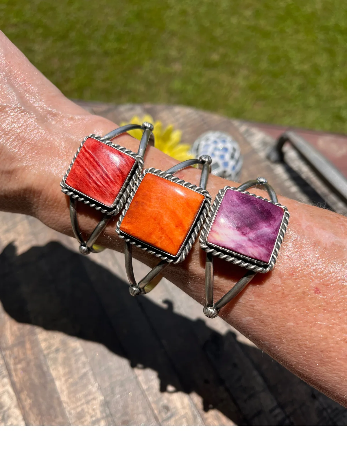 Spiny Square Cuff 1-3