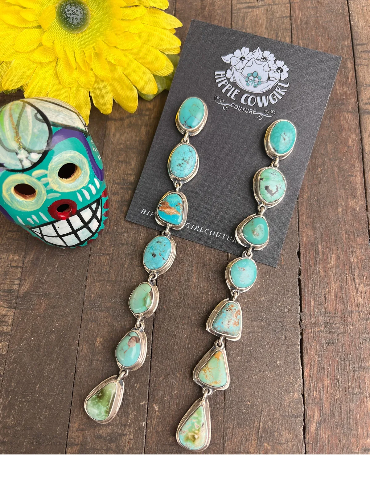 7 Stone Royston Earrings