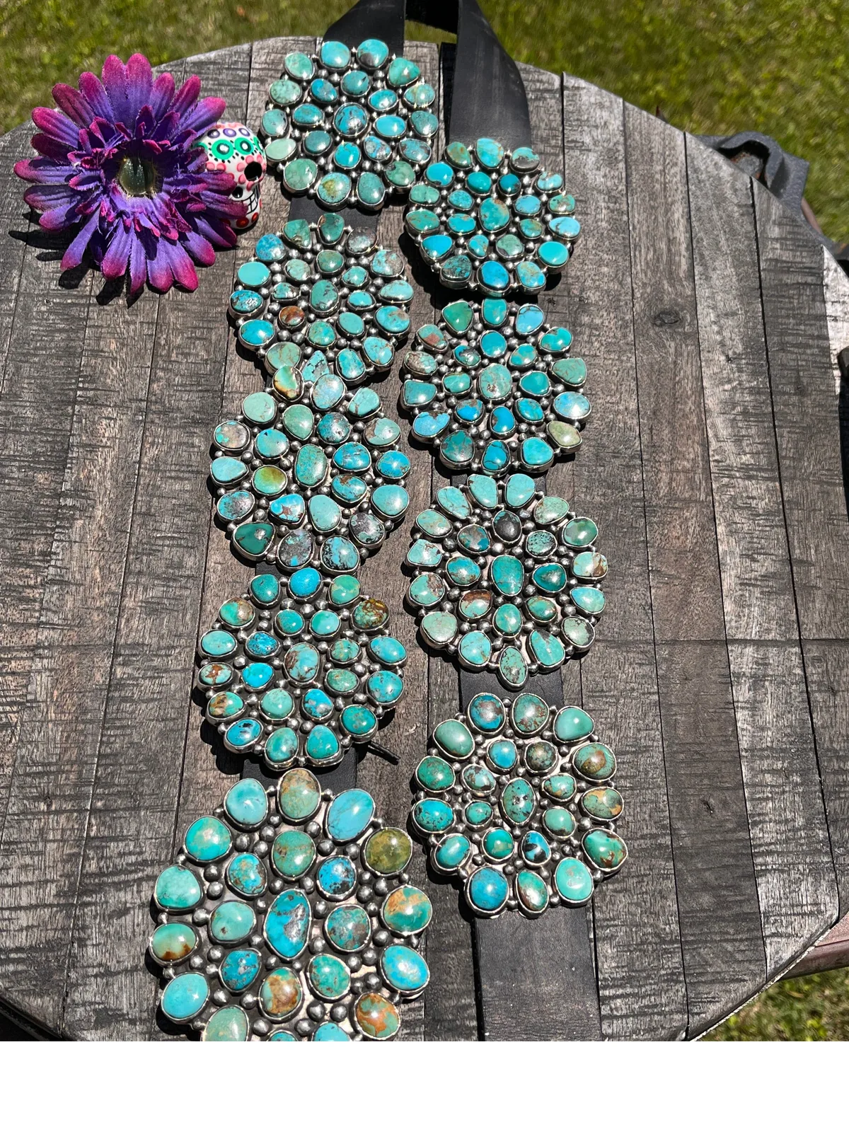 Royston Cluster Concho Belt