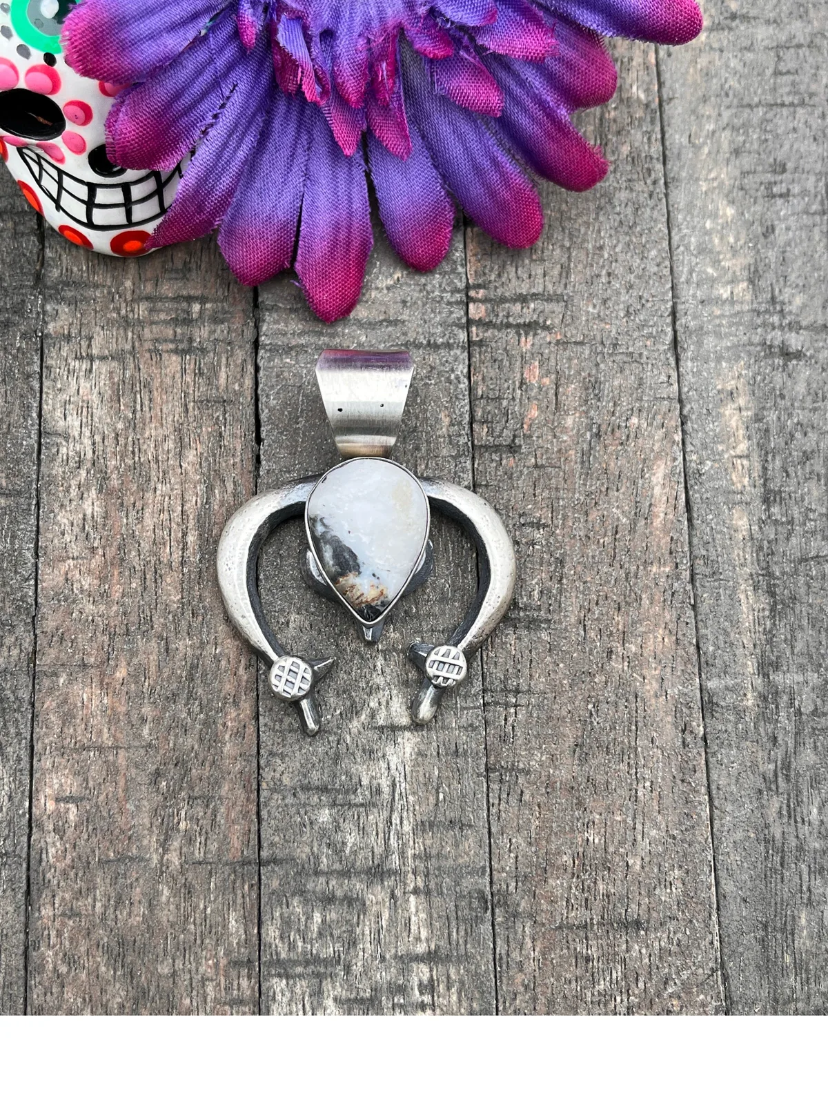 White Buffalo Naja Pendant