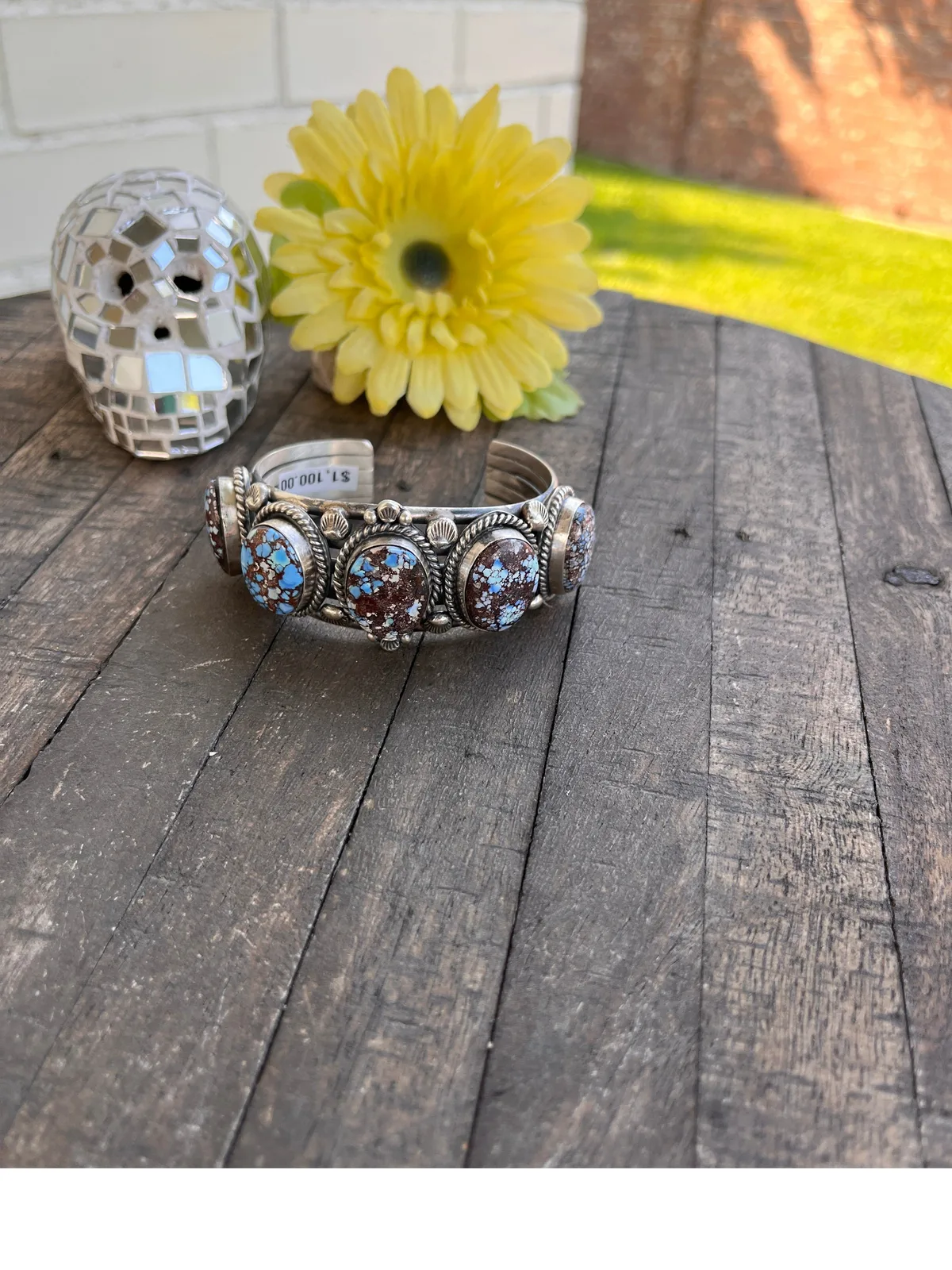 Golden Hills 5 Stone Cuff