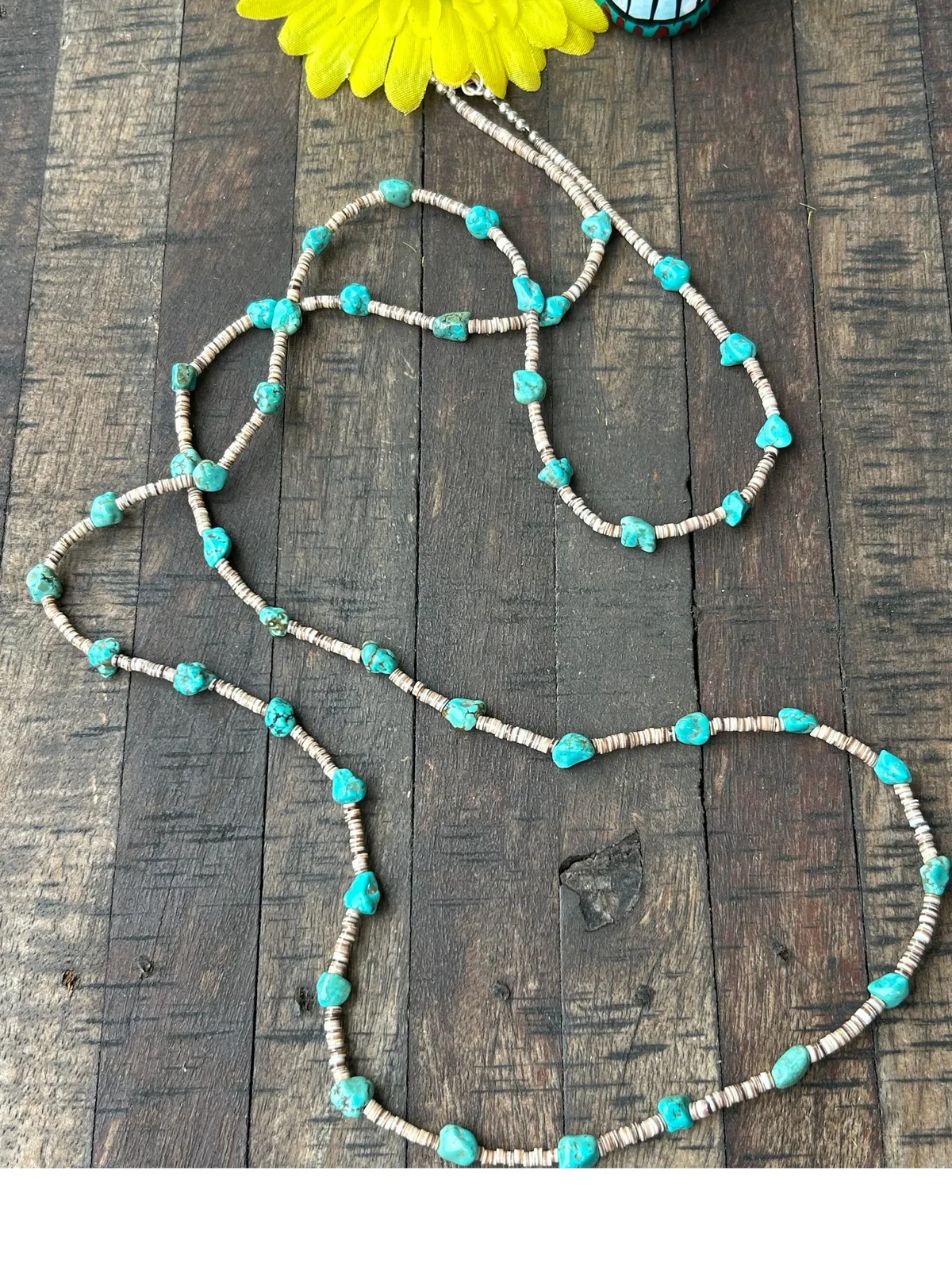 43" Carico Lake and Heishi Strand #50