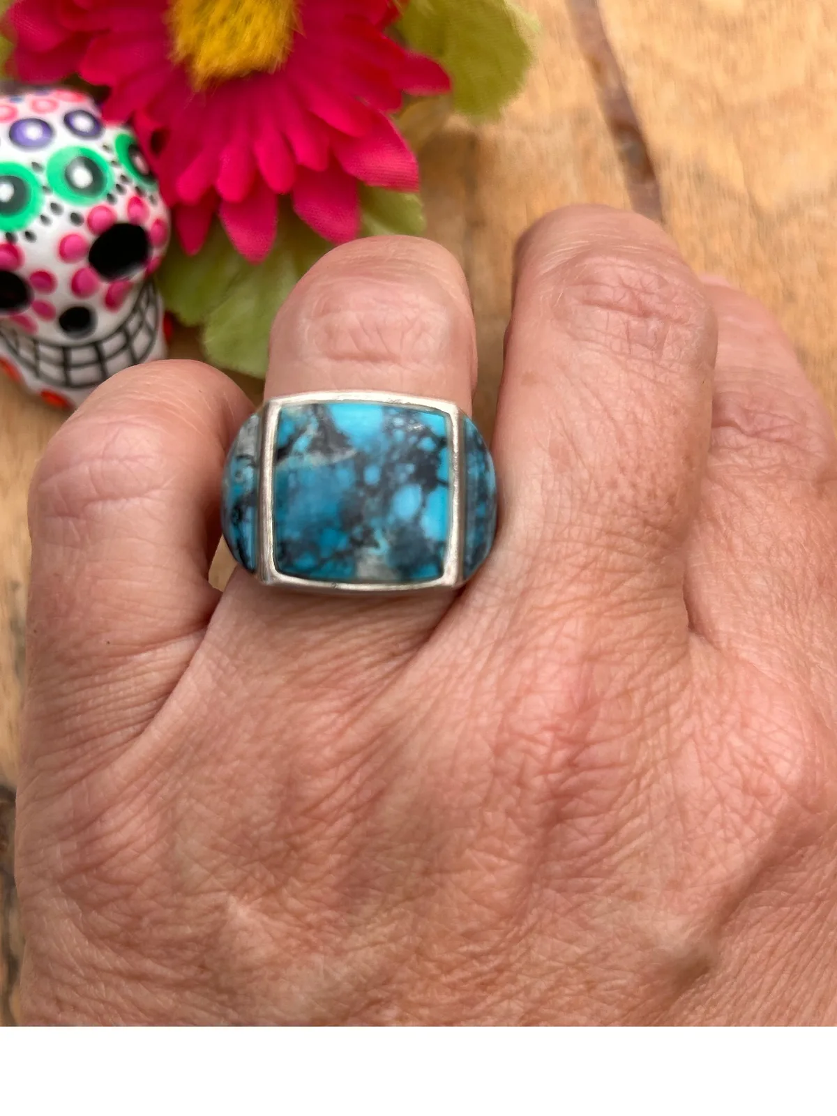 Three Sided Kingman Ring Sz. 9