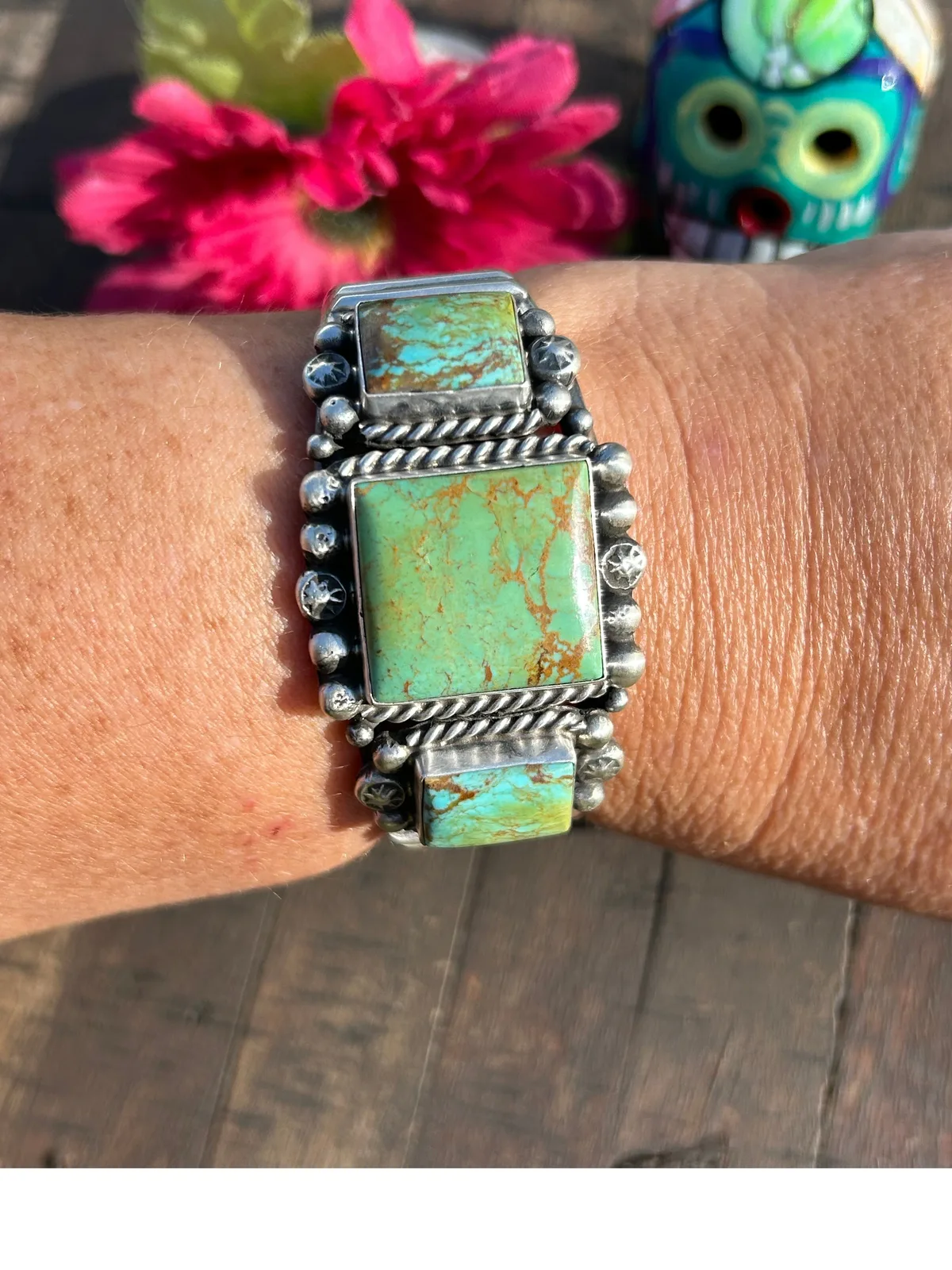 3 Stone Kingman Cuff