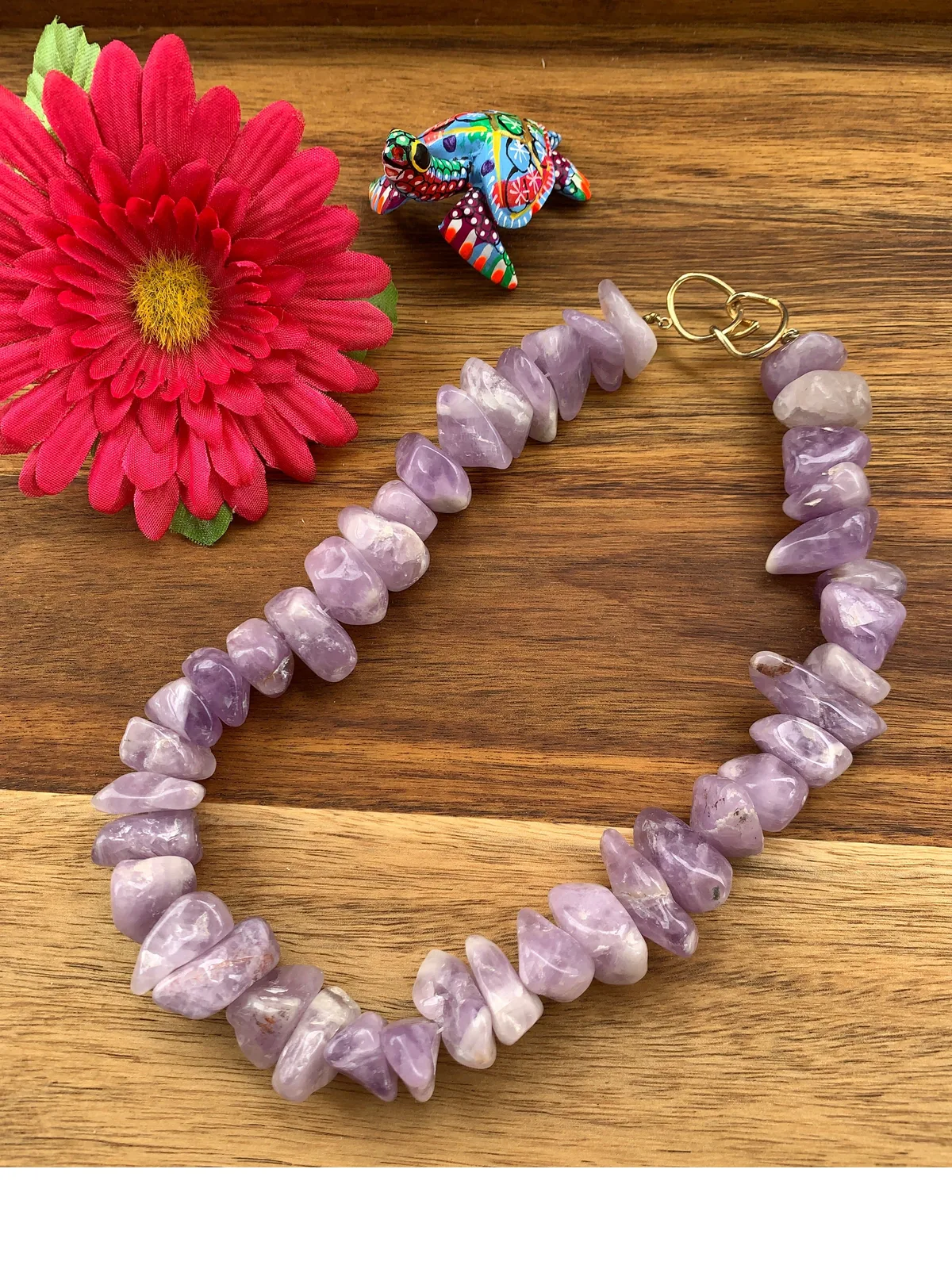 Amethyst Nugget Necklace