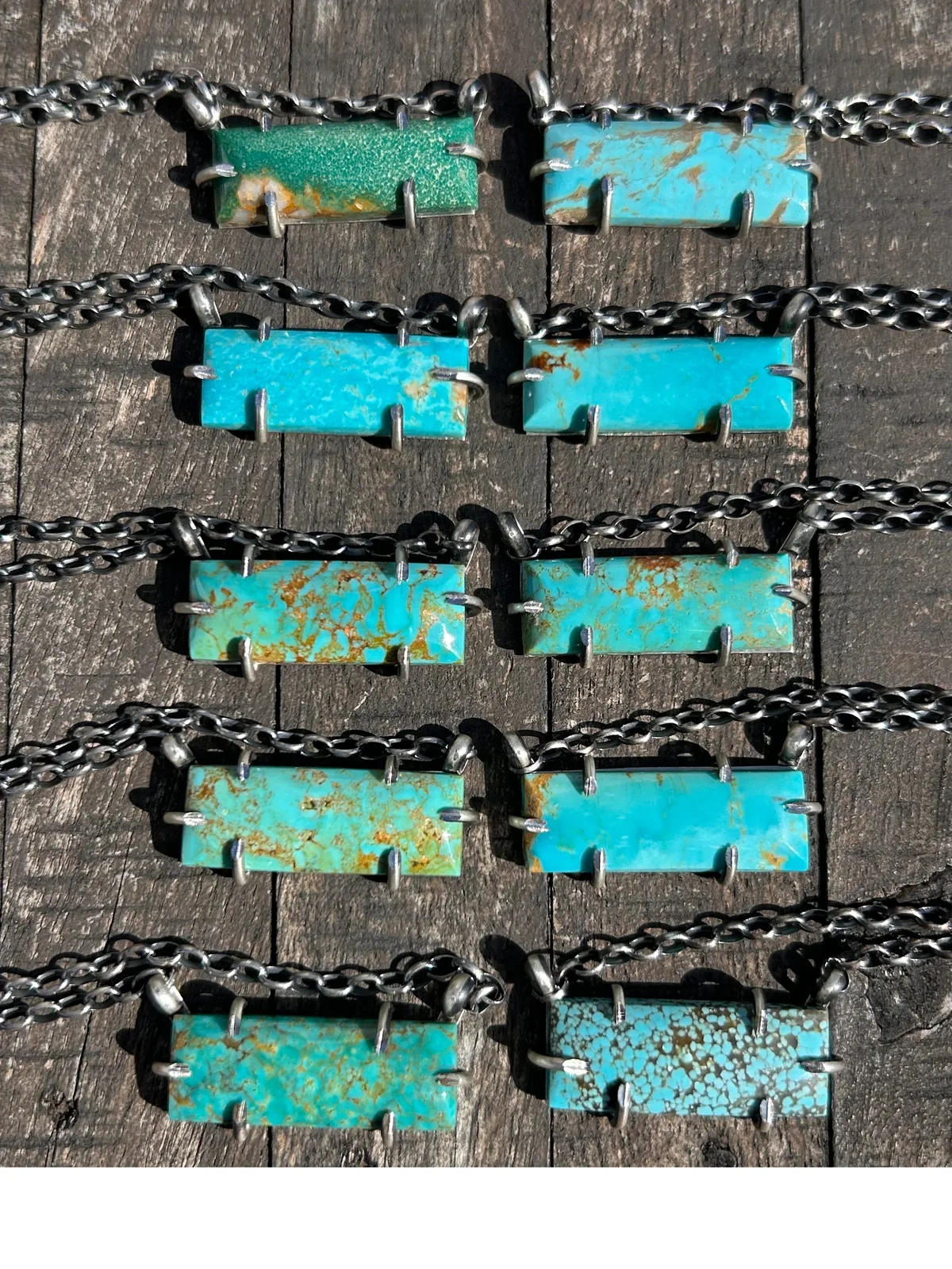 Waterproof Kingman Bar Necklace #41-50