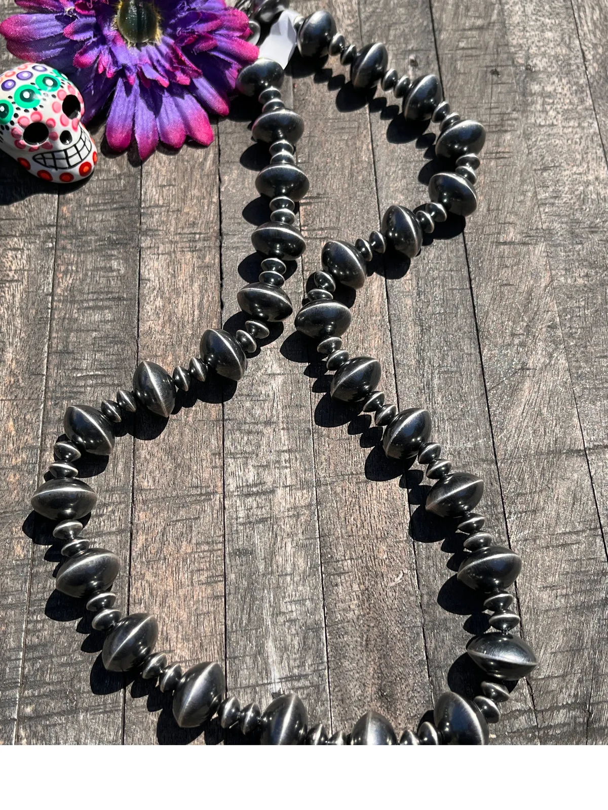 29" Saucer Pearl Necklace