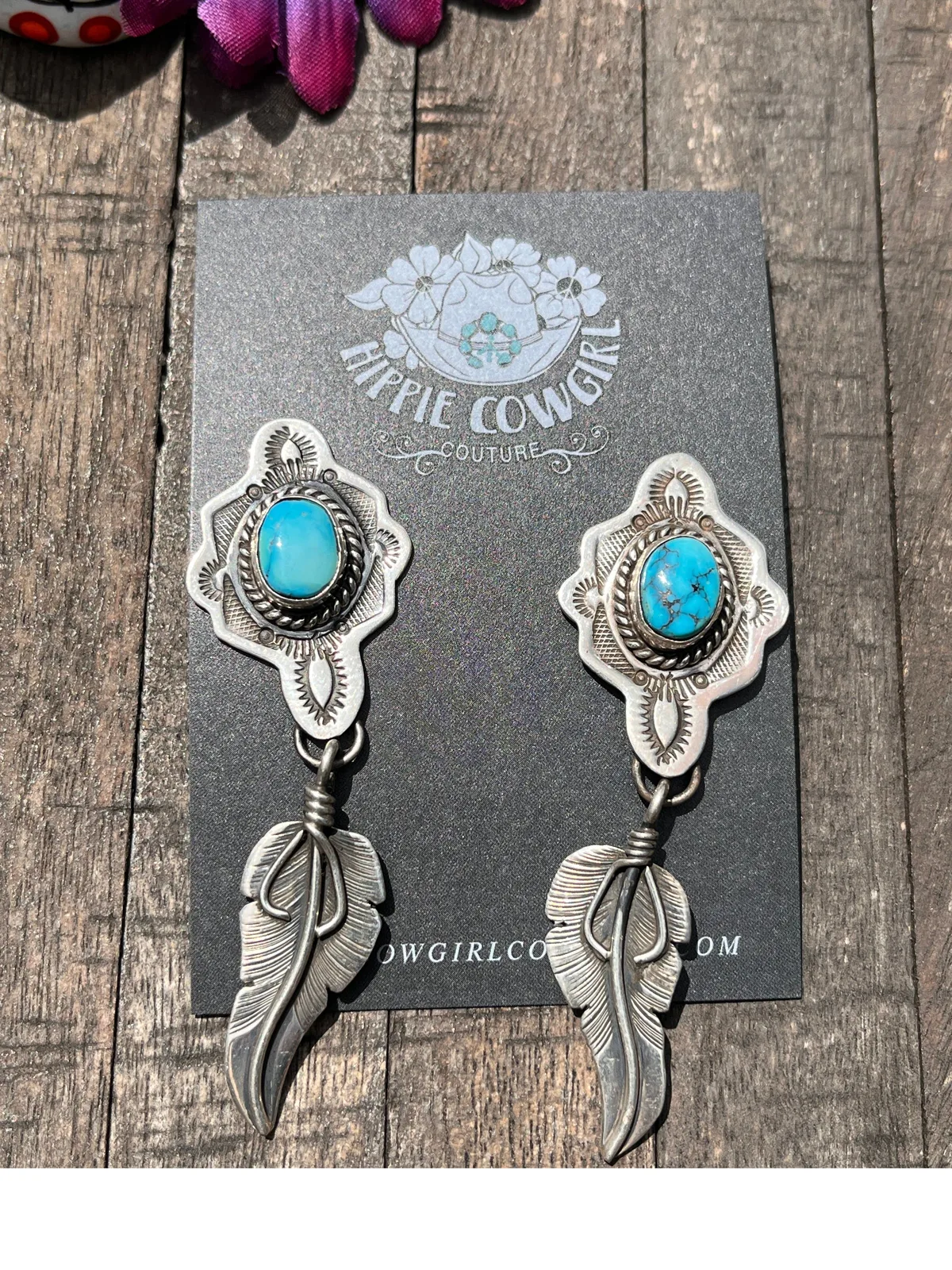 Kingman Feather Earrings